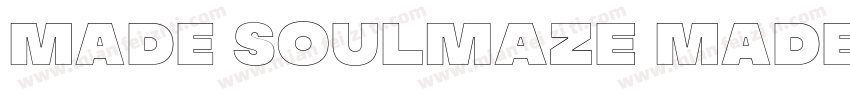 MADE Soulmaze MADE Soulmaze Reg字体转换